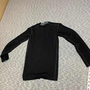 Nike pro combat dri fit black long sleeve youth XL(10-12) top. SKU-A429